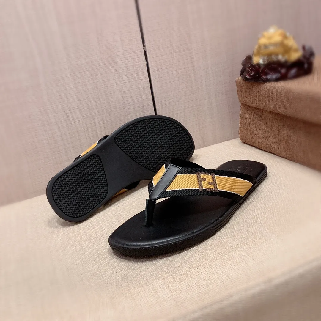 Slippers: New model: Factory price: 220💰💰🎩🎩🔥🔥《 Fendi FENDI* 》Series of slippers top purchasing agent 🔍🔍Men's 2022 counters are on sale simultaneously, original imported cowhide from Italy, exquisite workmanship,), sole: (super comfortable) original sole provided by the original factory, ⚠️ The exclusive double-layer movable molded bottom is super comfortable⚠️, the real thing is more beautiful🎬The real thing is more beautiful🔍🔍original order quality, you can enter and leave the counter at will, the correct size is 38-44, you can order 45. Long-term availability 266